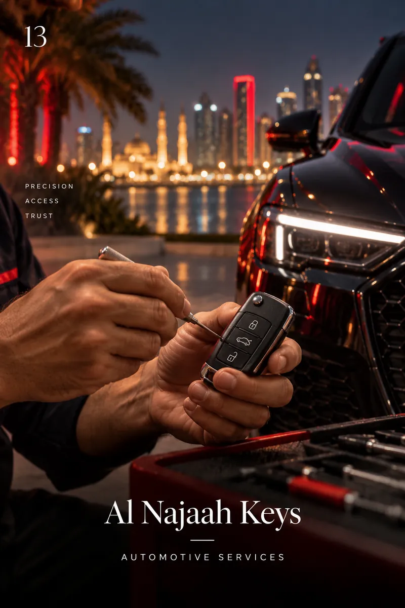 Al Najaah Keys — Real Estate Services · Web Experience
